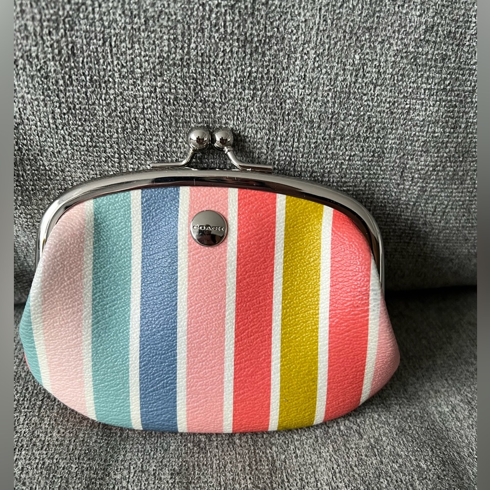 Coach colorful coin purse! 👛